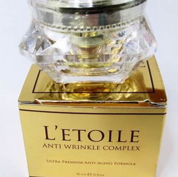 L' ETOILE Anti Wrinkle Face/Eye Cream Premium Anti-aging Complex New in Box - Picture 2 of 6